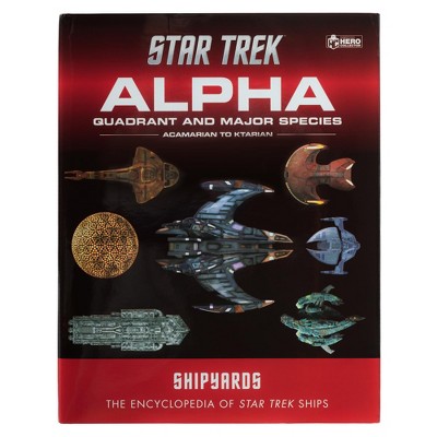 Eaglemoss Limited Eaglemoss Star Trek Shipyards Book | Alpha Quadrant and Major Species