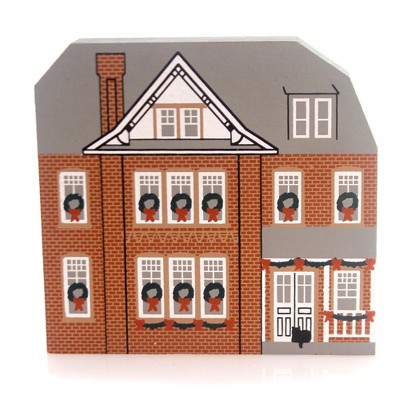 Cat's Meow Village 4.5 Inch Wheeler Stallard House Christmas Building , Rocky Mountain 1991 Retired (1PC)