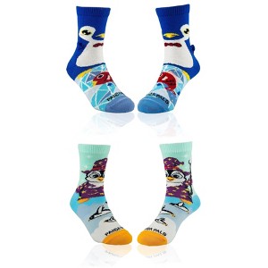 Penguin Socks (Set of Two) - from the Sock Panda (Ages 3-7) - 1 of 4