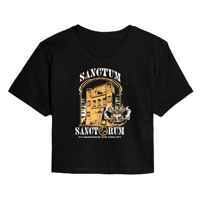 Women's - Marvel - Dr. Strange Sanctum Sanctorum Cropped Graphic T-Shirt