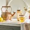 Teapot with Copper Accents Tan - Hearth & Hand™ with Magnolia - 2 of 4