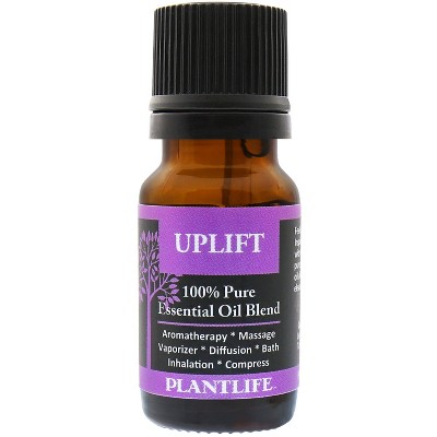 Plantlife Uplift Essential Oil Blend – 100% Pure & Therapeutic Grade – Natural, Undiluted & Energizing – No Additives or Fillers – 10ml Aromatherapy