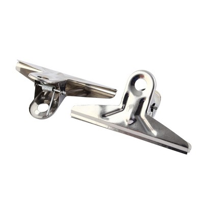 Unique Bargains 2 Pcs 5" Width Stationery Paper File Ticket Binder Clips Clamps