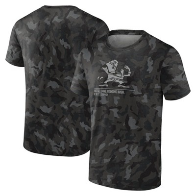 NCAA Notre Dame Fighting Irish Men's Camo Bi-Blend T-Shirt