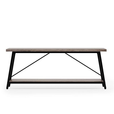 Resenkos Console Table, Sofa Table, 70.9" Console Table, Extra Long Sofa Table Behind Couch,Rustic Brown