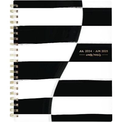 Cambridge 2024-25 Weekly/Monthly Planner 11"x9.375" Paper Curator: Academic Agenda, Twin-Wire Binding, Acid-Free Tabs