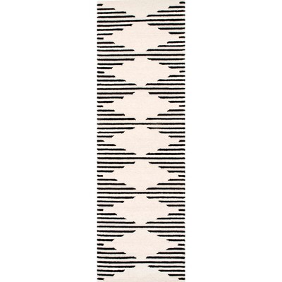 Nuloom Flynn Handmade Contemporary Wool Indoor Area Rug