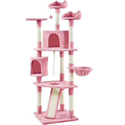 Yaheetech 79"H Large Cat Tower with Condos & Scratching Posts