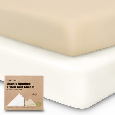 KeaBabies 2pk Isla Fitted Crib Sheets for Boys, Girls, Baby Crib Sheet, Fits Standard Nursery Crib Mattresses
