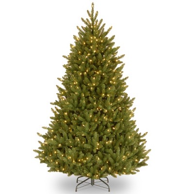 7.5' Prelit Natural Fraser Fir Artificial Christmas Tree Clear Lights - National Tree Company