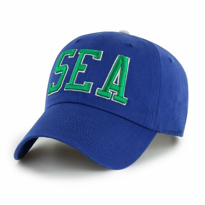 NFL Seattle Seahawks Clique Hat: Cotton Adjustable Baseball Cap