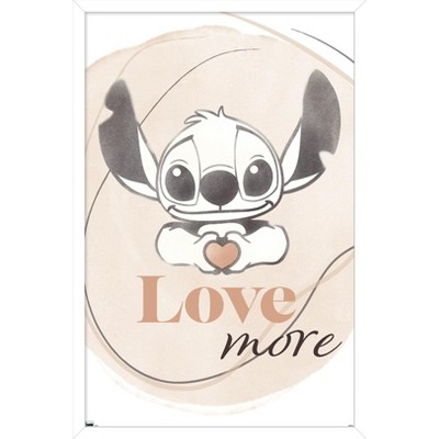 Trends International Disney Lilo and Stitch - Love More Framed Wall Poster Prints