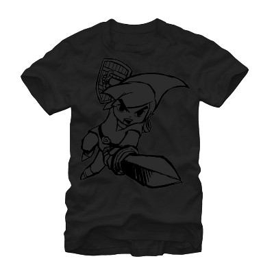 Men's Nintendo Legend of Zelda Link Attack T-Shirt