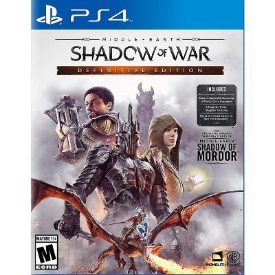 PlayStation 4 | Middle Earth: Shadow of War Definitive Edition - PS4
