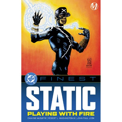 DC Finest: Static: Playing with Fire - by  Various (Paperback)