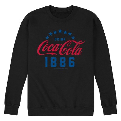 Men's - Coca-Cola - Star Circle Graphic Fleece Sweatshirt