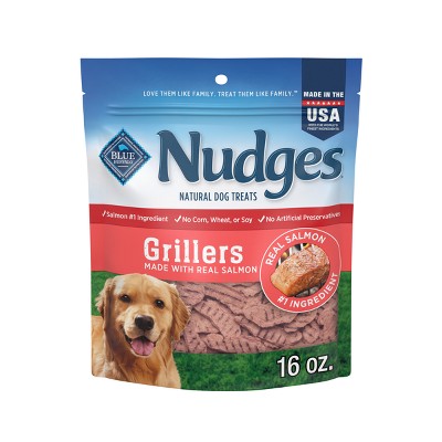 Blue Buffalo Nudges Grillers Salmon Flavor Dog Treats - 16oz