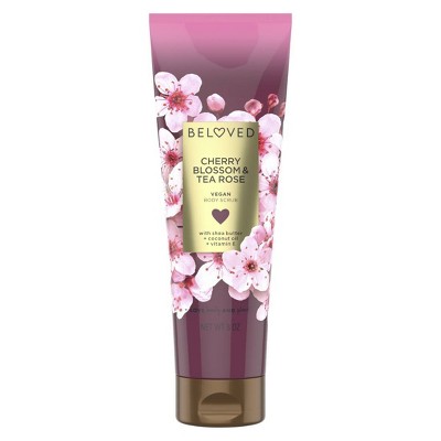 Beloved Cherry Blossom & Tea Rose Sugar Scrub - 8oz