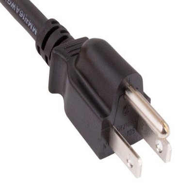 SANOXY 2 PACK of 3ft 18 AWG Universal Power Cord (IEC320 C13 to NEMA 5-15P), Red