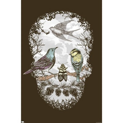 Trends International Rachel Caldwell - Nature's Skull Unframed Wall Poster Prints