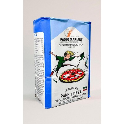 Molino Paolo Mariani Pizza and Bread flour 100% Italian Grains 1kg/2.2lbs