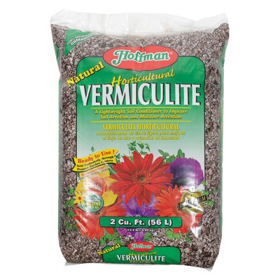 Hoffman Horticultural Vermiculite Lightweight Garden Soil Conditioner for Aeration and Moisture Retention