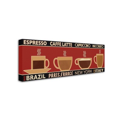 Trademark Fine Art -Pela Studio 'Deco Coffee Panel I' Canvas Art