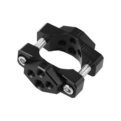 Unique Bargains Motorcycle Bike Light Lamp Holder Handlebar Mount Bracket Clamp Black
