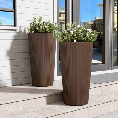 Syemin Outdoor Cone Planter