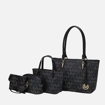 MKF Collection Alexy M Signature Tote Purse Handbag Women’s Set Vegan Leather by Mia K.
