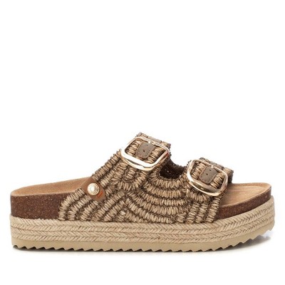 Refresh Women's Footbed Jute Wrapped Platform Sandals 172720