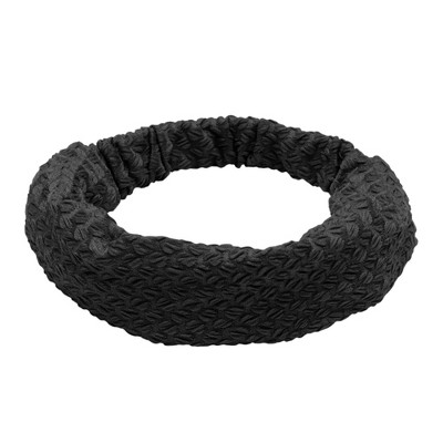Unique Bargains Women's Lace Double Layer Wide Headband 1 Pc