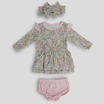Milkberry Rayon of Bamboo Dress Up Set for Infant Baby Girl