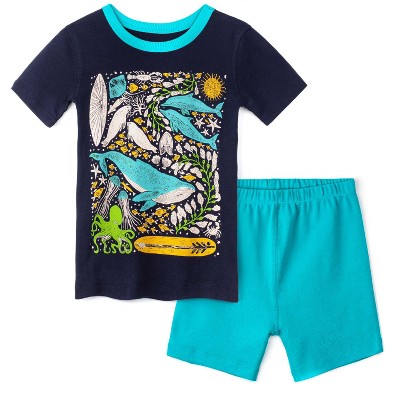 Mightly Toddler Fair Trade 100% Organic Cotton Tight Fit Shorite Pajamas Set