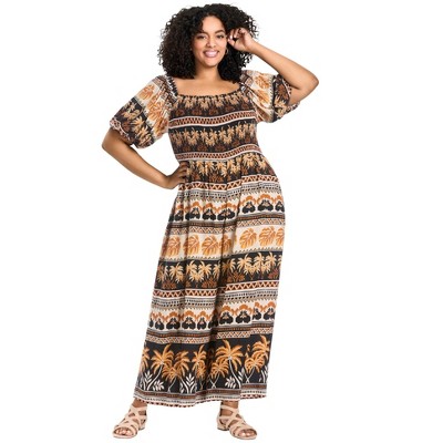 Avenue Annabelle Print Jumpsuit