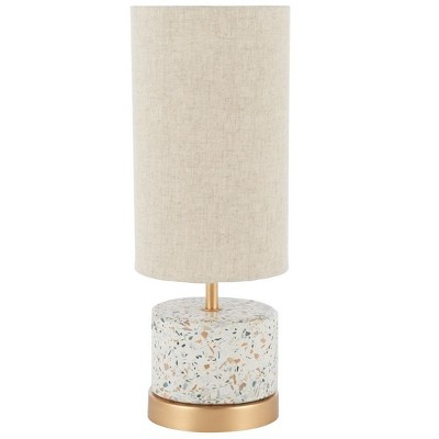 Laszlo Table Lamp - 16.5 Inch Height - TBL3000 - Natural/Gold - Safavieh