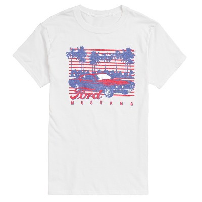 Men's - Ford - Ford Mustang Palm Trees Short Sleeve Graphic T-Shirt