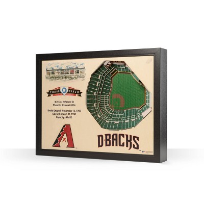 MLB Arizona Diamondbacks 25-Layer StadiumViews 3D Wall Art