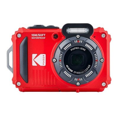Kodak Pixpro WPZ2 Waterproof Shockproof 16MP 4x 2.7-Inch LCD Camera (Red)