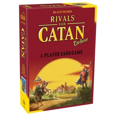 Rivals For Catan Deluxe Board Game: Strategy & Creativity, Includes Game Pieces & Instructions, 2 Players, 30-60 Min Play