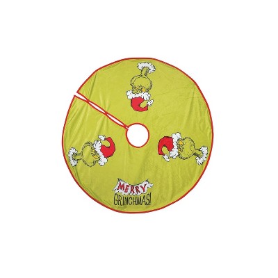 Disney Enesco The Grinch Hooded Christmas Tree Skirt