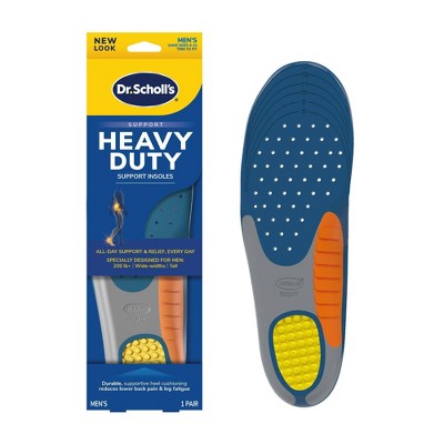 Dr. Scholl's Heavy Duty Support Shoe Insoles for Men - 1 Pair - Size 8-14