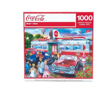 MasterPieces Inc Coca-Cola Diner 1000 Piece Jigsaw Puzzle