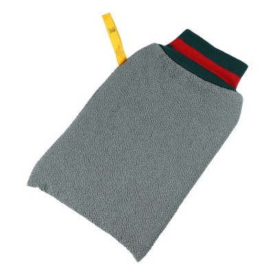 Unique Bargains Bath Shower Gloves Body Scrubber 9.25"x5.71" 1 Pc