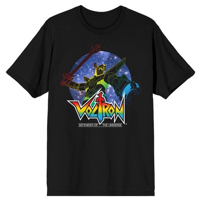 Voltron Defender Black T-Shirt