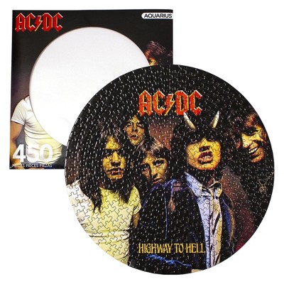 Aquarius Puzzles AC/DC Highway To Hell 450 Piece Picture Disc Jigsaw Puzzle
