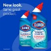 Clorox Ocean Mist Toilet Bowl Cleaner Clinging Bleach Gel - 3 of 4