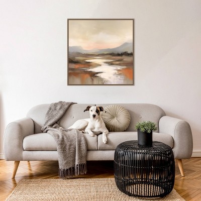 Amanti Art Peaceful Scenic River View I by Irena Orlov Framed Wall Art Print