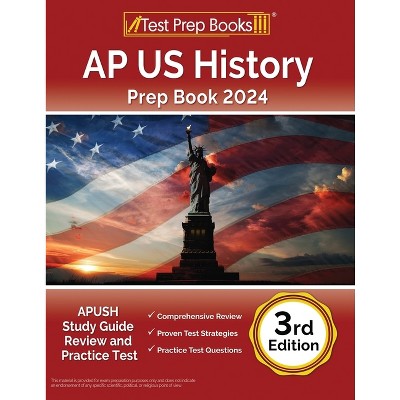 AP US History Prep Book 2024 - by  Joshua Rueda (Paperback)