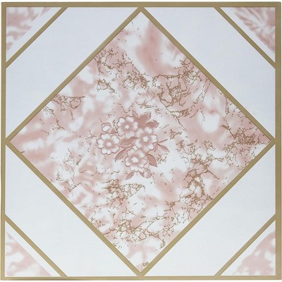 Self Adhesive 12-Inch Vinyl Floor Tiles, 20 Tiles - 12" x 12", Peel & Stick, DIY Flooring